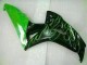 Grüne Flamme Schwarz CBR 1000 RR 2006-2007 Verkleidungen Grüne Flamme Schwarz CBR 1000 RR 2006-2007 Verkleidungen
