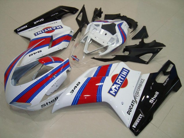 Martini Ducati 848 1098 1198 2007-2014 Verkleidungen Martini Ducati 848 1098 1198 2007-2014 Verkleidungen