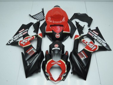 Matt Lucky Strike GSXR 1000 K7 2007-2008 Verkleidungen