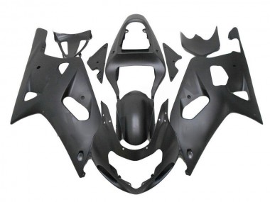 Matt Schwarz GSXR 600 / 750 K1 K2 K3 2001-2003 Verkleidungen