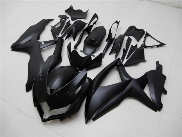 Matt Schwarz GSXR 600 / 750 K8 2008-2010 Verkleidungen Matt Schwarz GSXR 600 / 750 K8 2008-2010 Verkleidungen