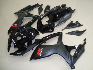 Matt Schwarz GSXR 750 K6 2006-2007 Verkleidungen