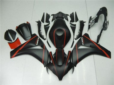 Matt Schwarz Rot CBR 1000 RR 2008-2011 Verkleidungen