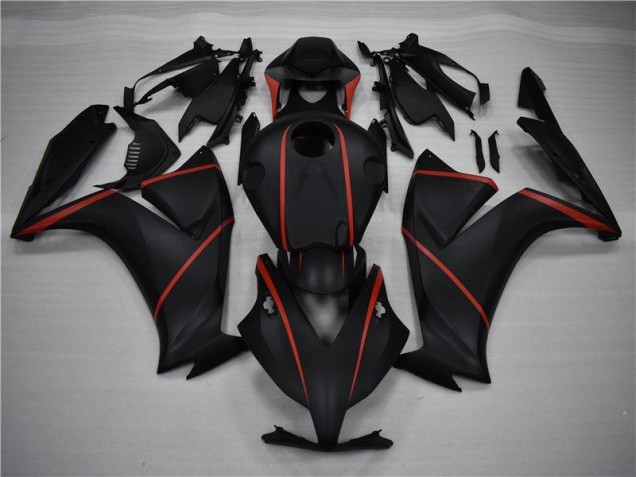 Matt Schwarz Rot CBR 1000 RR 2012-2016 Verkleidungen Matt Schwarz Rot CBR 1000 RR 2012-2016 Verkleidungen