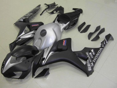 Matt Schwarz Silber CBR 1000 RR 2006-2007 Verkleidungen