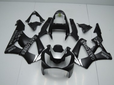 Matt Schwarz Silber CBR 900 RR 929 2000-2001 Verkleidungen