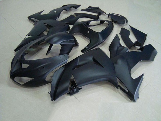 Matt Schwarz ZX10R 2006-2007 Verkleidungen Matt Schwarz ZX10R 2006-2007 Verkleidungen