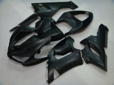 Matt Schwarz ZX6R 2005-2006 Verkleidungen
