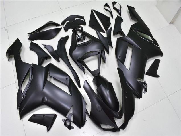 Matt Schwarz ZX6R 2007-2008 Verkleidungen Matt Schwarz ZX6R 2007-2008 Verkleidungen