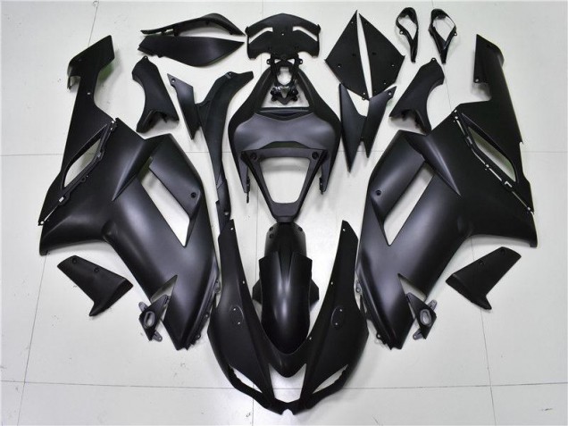 Matt Schwarz ZX6R 2007-2008 Verkleidungen Matt Schwarz ZX6R 2007-2008 Verkleidungen