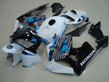 Matt Schwarz mit rotem Aufkleber CBR 600 RR 2005-2006 Verkleidungen