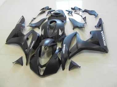 Matt Schwarze Rennversion CBR 600 RR 2007-2008 Verkleidungen