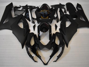 Matt schwarz Glänzend GSXR 1000 K5 2005-2006 Verkleidungen