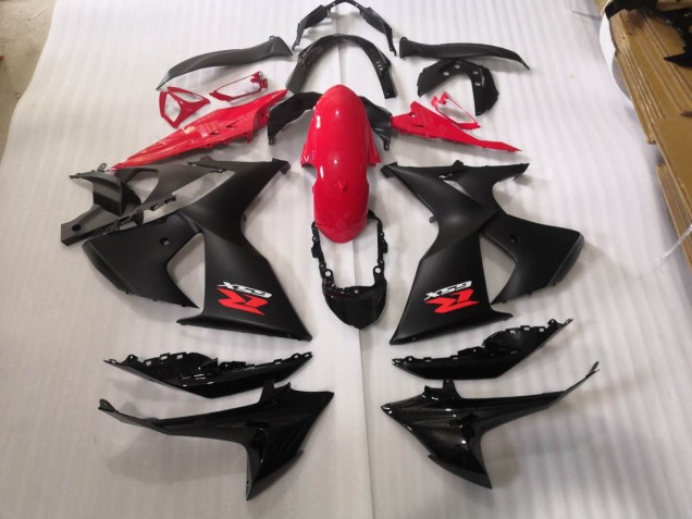 Matt schwarz Glänzend GSXR 1000 K9 2009-2016 Verkleidungen