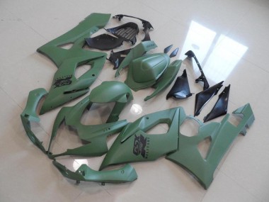 Mattes Armee Grün GSXR 1000 K5 2005-2006 Verkleidungen