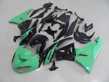 Metallic Grün ZX6R 2009-2012 Verkleidungen