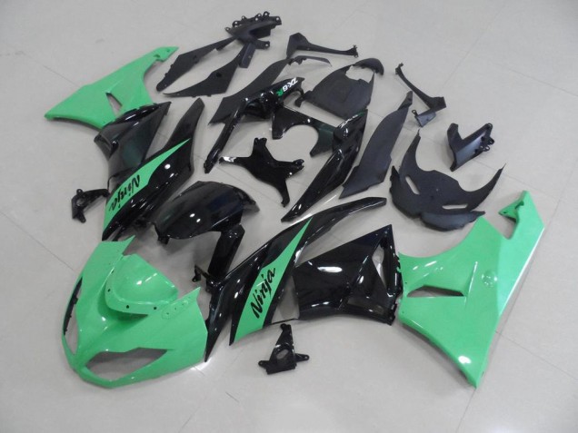Metallic Grün ZX6R 2009-2012 Verkleidungen Metallic Grün ZX6R 2009-2012 Verkleidungen