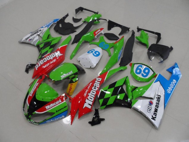 Motocard ZX6R 2009-2012 Verkleidungen