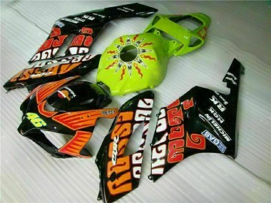 Orange Grün CBR 1000 RR 2004-2005 Verkleidungen