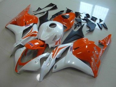 Orange Perl Weiß CBR 600 RR 2009-2012 Verkleidungen