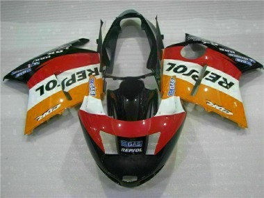 Orange Repsol CBR 1100 XX 1996-2007 Verkleidungen