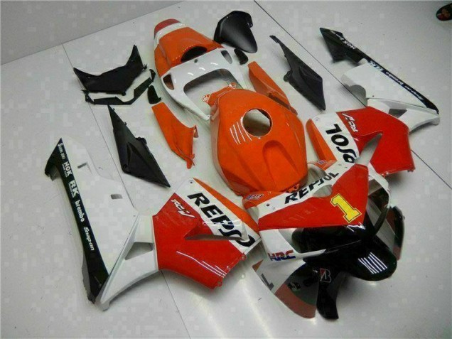 Orange Repsol CBR 600 RR 2005-2006 Verkleidungen Orange Repsol CBR 600 RR 2005-2006 Verkleidungen