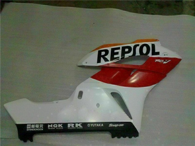 Orange Rot Repsol 26 CBR 1000 RR 2004-2005 Verkleidungen