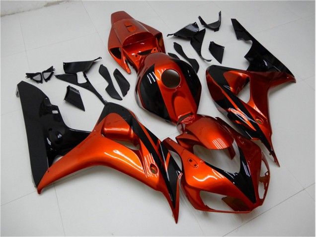 Orange Schwarz CBR 1000 RR 2006-2007 Verkleidungen Orange Schwarz CBR 1000 RR 2006-2007 Verkleidungen