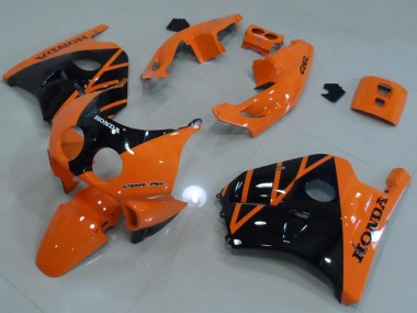 Orange Schwarz CBR 250 RR MC22 1991-1998 Verkleidungen