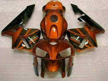 Orange Schwarz CBR 600 RR 2005-2006 Verkleidung