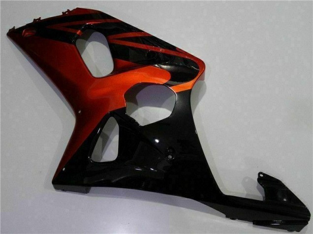 Orange Schwarz GSXR 1000 K1 2000-2002 Verkleidungen Orange Schwarz GSXR 1000 K1 2000-2002 Verkleidungen