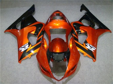 Orange Schwarz GSXR 1000 K3 2003-2004 Verkleidungen