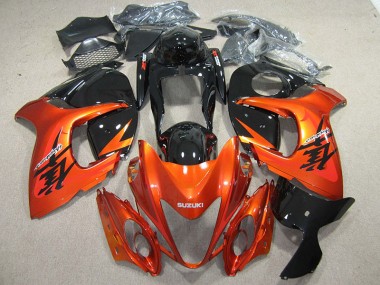 Orange Schwarz GSXR 1300 Hayabusa 2008-2019 Verkleidung