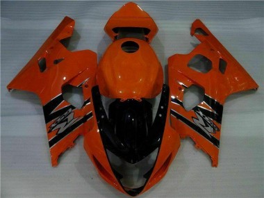 Orange Schwarz GSXR 600 / 750 K4 2004-2005 Vollverkleidung
