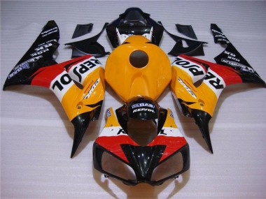 Orange Schwarz Repsol CBR 1000 RR 2004-2005 Verkleidungen