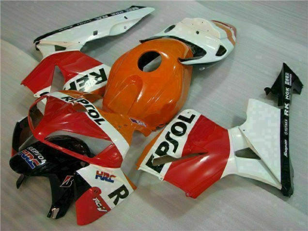 Orange Schwarz Repsol CBR 600 RR 2005-2006 Verkleidungen Orange Schwarz Repsol CBR 600 RR 2005-2006 Verkleidungen