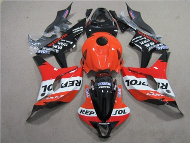 Orange Schwarz Repsol CBR 600 RR 2007-2008 Verkleidungen