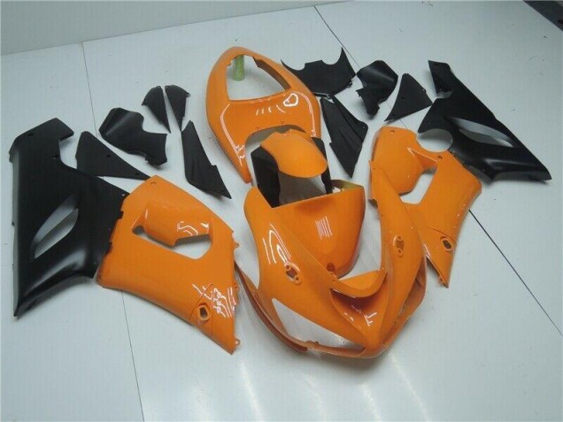 Orange Schwarz ZX6R 2005-2006 Verkleidungen Orange Schwarz ZX6R 2005-2006 Verkleidungen