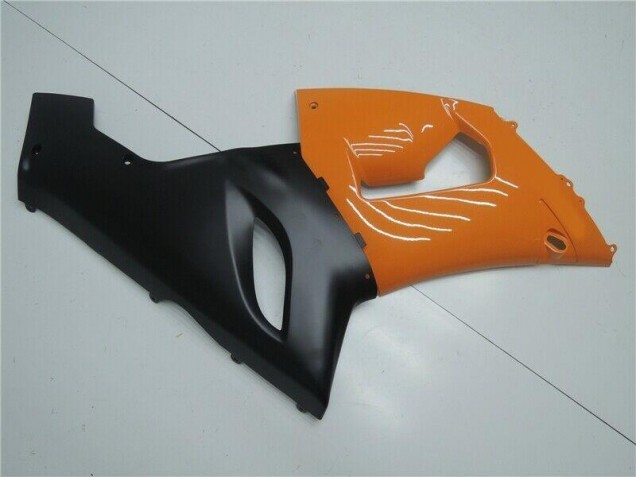 Orange Schwarz ZX6R 2005-2006 Verkleidungen Orange Schwarz ZX6R 2005-2006 Verkleidungen