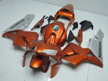 Orange Silber CBR 600 RR 2003-2004 Verkleidungen