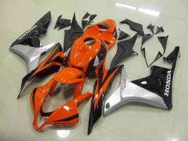 Orange Silber Schwarz CBR 600 RR 2007-2008 Verkleidung