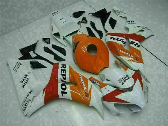 Orange Weiß Repsol CBR 1000 RR 2004-2005 Verkleidungen Orange Weiß Repsol CBR 1000 RR 2004-2005 Verkleidungen
