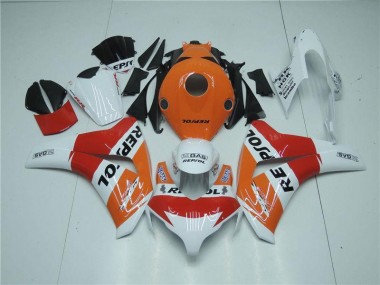 Orange Weiß Rot Repsol CBR 1000 RR 2008-2011 Verkleidungen