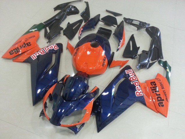 Orange und Dunkel blau RS 125 2006-2011 Verkleidungen Orange und Dunkel blau RS 125 2006-2011 Verkleidungen