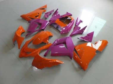 Orange und Rosa ZX10R 2003-2005 Verkleidungen