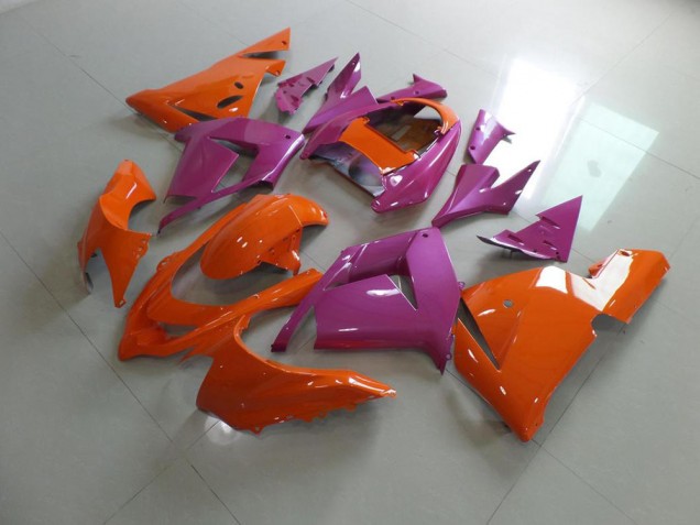 Orange und Rosa ZX10R 2003-2005 Verkleidungen Orange und Rosa ZX10R 2003-2005 Verkleidungen