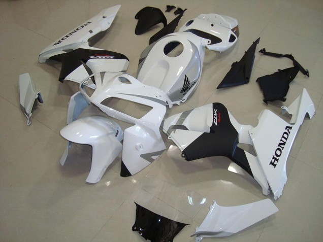Perl Weiß Matt Schwarz CBR 600 RR 2005-2006 Verkleidungen Perl Weiß Matt Schwarz CBR 600 RR 2005-2006 Verkleidungen