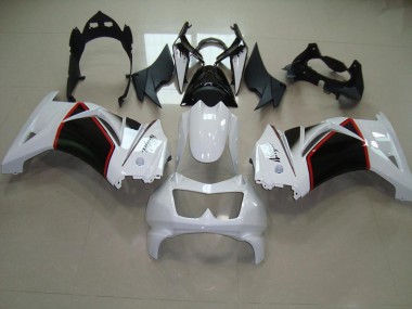 Perl Weiß Schwarz ZX 250R 2008-2012 Verkleidungen