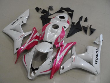 Perl Weiß mit Rosa CBR 600 RR 2007-2008 Verkleidungen