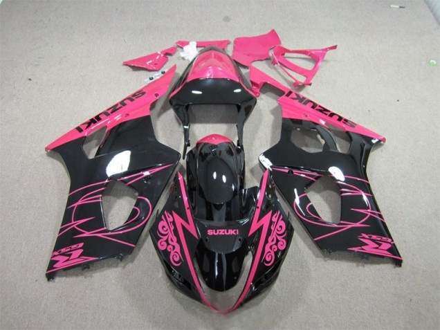 Rosa Schwarz GSXR 1000 K3 2003-2004 Verkleidungen Rosa Schwarz GSXR 1000 K3 2003-2004 Verkleidungen